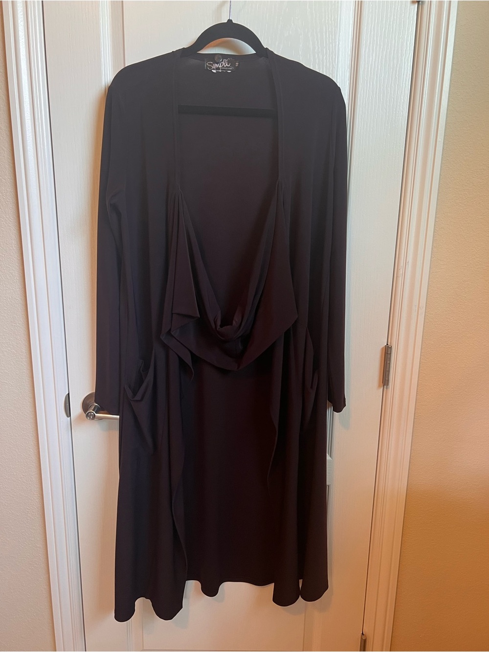 SYMPLI of Canada 🇨🇦 Rich Eggplant colored Duster